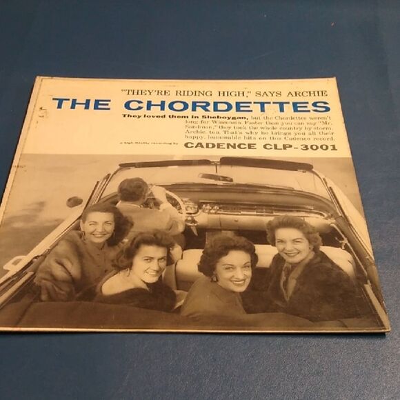 The Chordettes Vinyl Record - Blue Cover - Picture 1 of 7